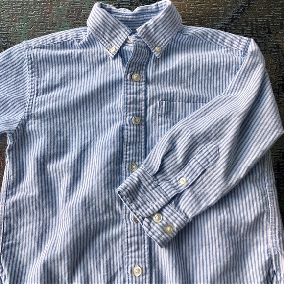 Land’s End | Classic Button Down Striped - Picture 3 of 6